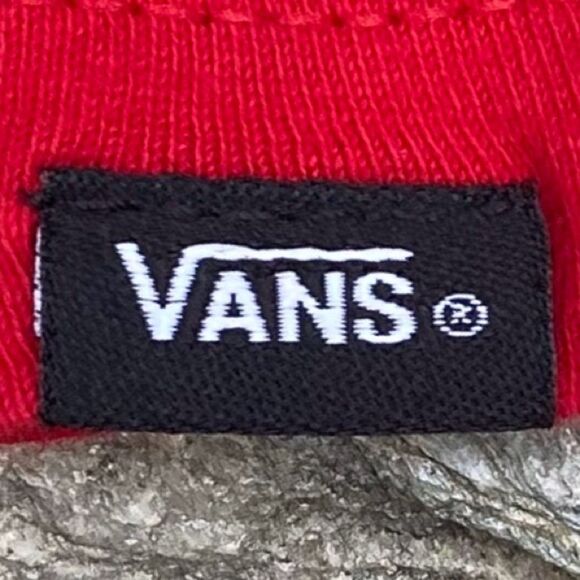 Vans “Off the “Wall” Red Holiday Limited Edition T-Shirt. Size Large. EUC! - Picture 5 of 6